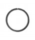Cercle diamètre 120mm ext plat de 20x6mm en acier roulé non soudé.