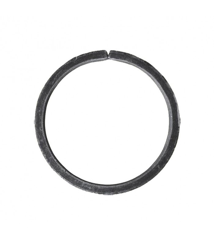 Cercle diamètre 120mm ext plat de 16x4mm en acier roulé non soudé.