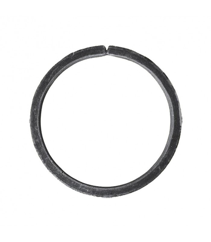Cercle diamètre 135mm ext plat de 20x8mm en acier roulé non soudé.