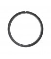 Cercle diamètre 114mm ext plat de 16x4mm en acier roulé non soudé.