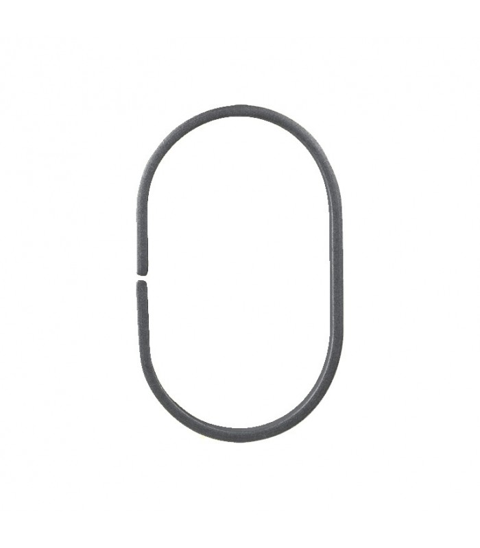 Ovale 155x100mm en plat de 12x6mm décoratif roulé et non soudé