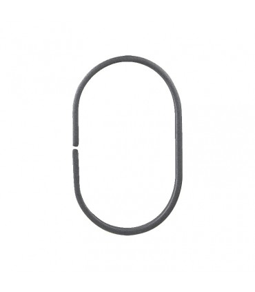 Ovale 155x100mm en plat de 12x6mm décoratif roulé et non soudé