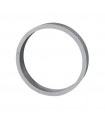 Cercle diametre 100mm 12x5mm en aluminium fermé pour clotures et escaliers