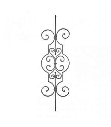 Panneau décoratif 1000x290mm plat de 16x8mm à noyaux pour escalier et garde-corps