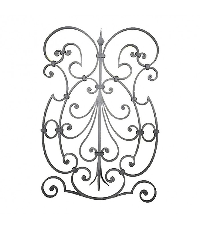 Panneau déco 935x635mm plat de 17x10mm pour garde-corps