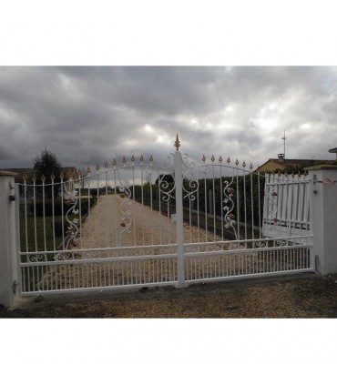 Panneau décoratif 800x165mm diametre 14mm vigne et grappe de raisin