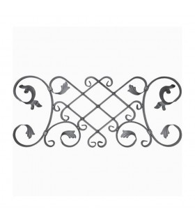 Panneau décoratif 880x370mm plat de 16x8mm volutes à feuillages