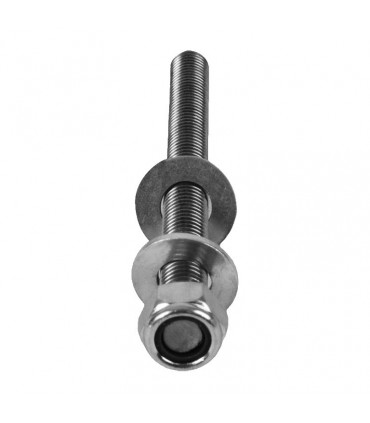 Axe en acier zingué M24 longueur 1000mm pour clé de tirant