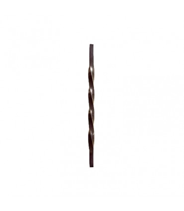 Balustres torsadés 350mm carré de 12x12mm pour balustrades et escaliers