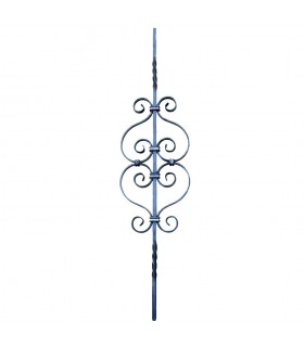 Balustre assemblé 950mm carré de 12x12mm idéal pour escaliers