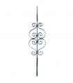 Balustre assemblé 950mm carré de 12x12mm idéal pour escaliers