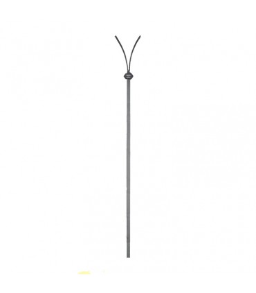 Balustre façon gothique Hauteur 1200mm 14x14mm