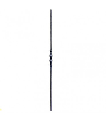 Balustres forgés 1000mm rond de ø12mm avec motif central