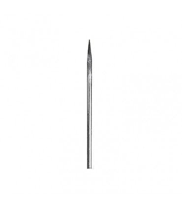 Barreau acier appointé 1000mm rond ø14mm angle de la pointe 15°