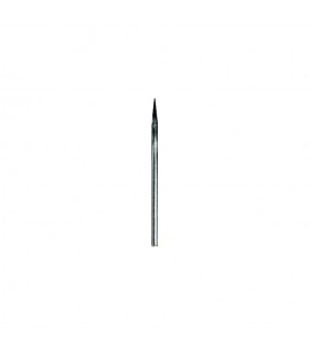 Barreau acier appointé 700mm rond de ø16mm angle de la pointe 15°