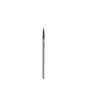 Barreau acier appointé 1000mm rond ø18mm angle de la pointe 15°