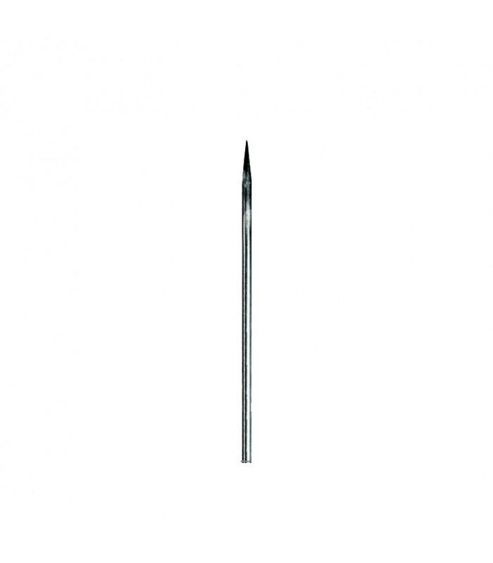 Barreau acier appointé 1200mm rond ø14mm angle de la pointe 15°