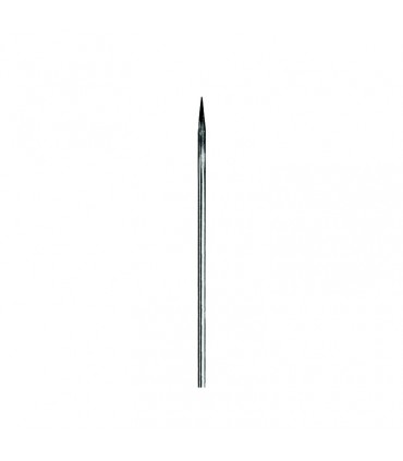 Barreau acier appointé 1200mm rond ø18mm angle de la pointe 15°