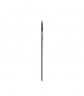 Barreau acier appointé 1200mm rond ø20mm angle de la pointe 15°