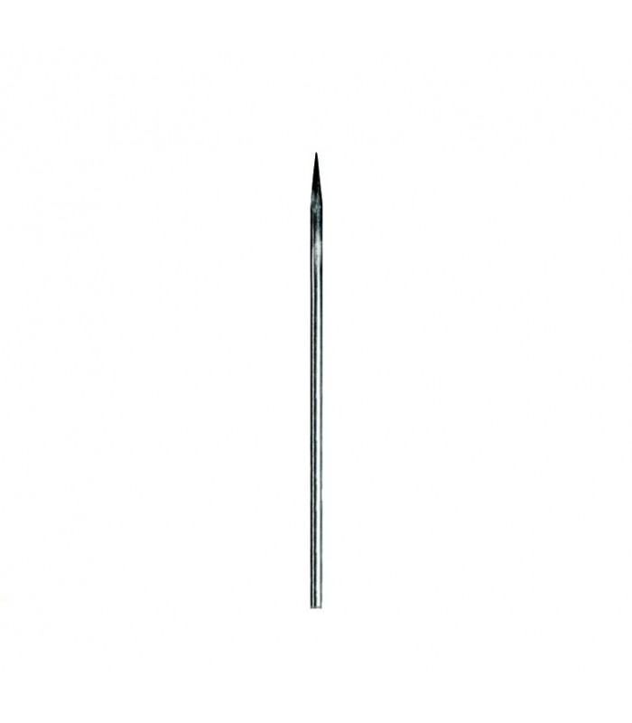 Barreau acier appointé 1200mm rond ø20mm angle de la pointe 15°