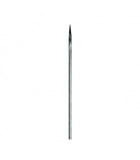 Barreau acier appointé 1400mm rond ø20mm angle de la pointe 15°