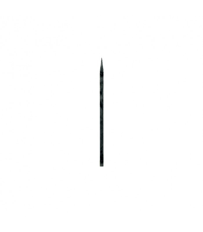 Barreaux appointés 850mm carré de 14x14mm 4 faces angle de 15°