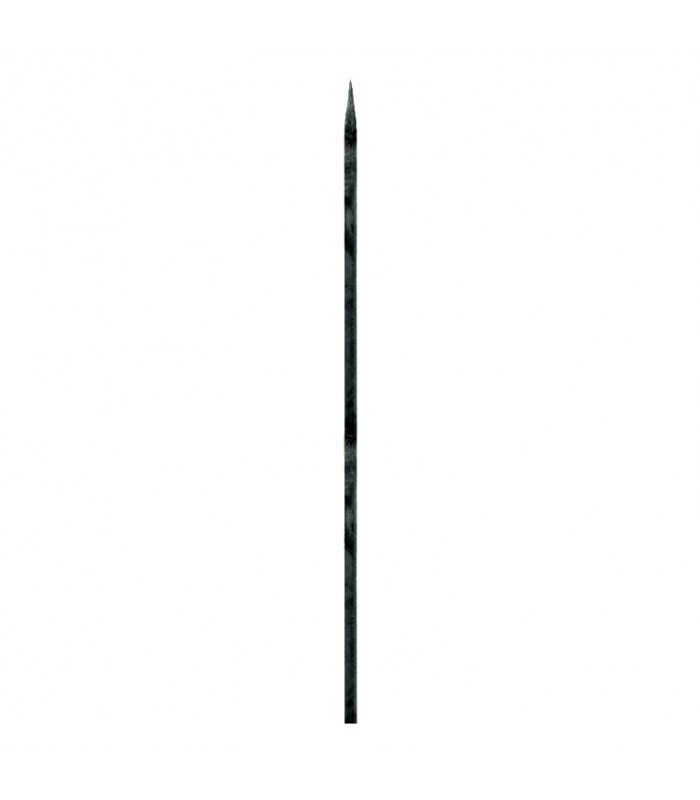 Barreaux appointés 1600mm carré de 14x14mm 4 faces pour clotures