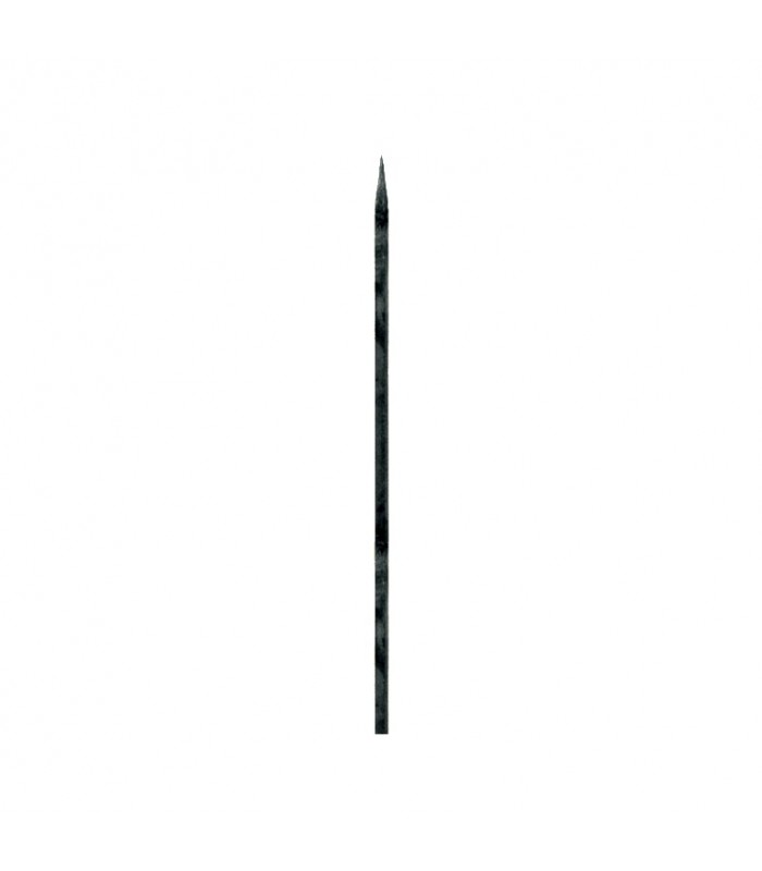Barreaux appointés 1200mm carré de 16x16mm 4 faces pour clotures