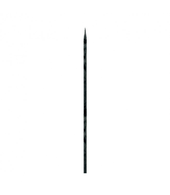 Barreaux appointés 1400mm carré de 16x16mm 4 faces pour clotures
