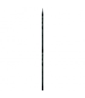 Barreaux appointés 1800mm carré de 16x16mm 4 faces pour clotures