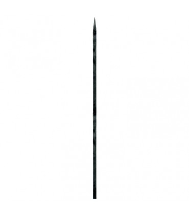 Barreaux appointés 2000mm carré de 16x16mm 4 faces pour clotures