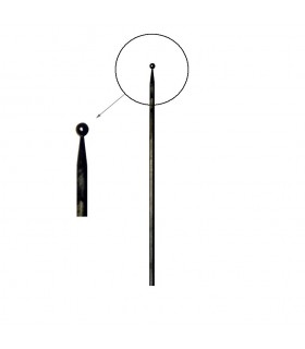 Barreaux à boules 850mm rond de ø 16mm sur barreau appointé 15°