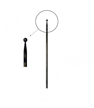 Barreaux à boules 850mm rond de ø 16mm sur barreau appointé 15°