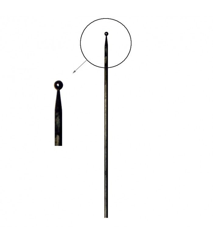 Barreaux à boules 1150mm rond de ø 12mm sur barreau appointé au pilon
