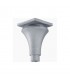 Base ou chapiteau 235mm pour tube ø80mm aluminium poteau modulaire