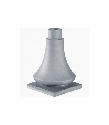 Base ou chapiteau 235mm pour tube ø80mm aluminium poteau modulaire