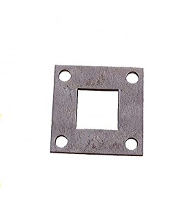 Plaque fixation 80x80x5mm trou 35x35mm