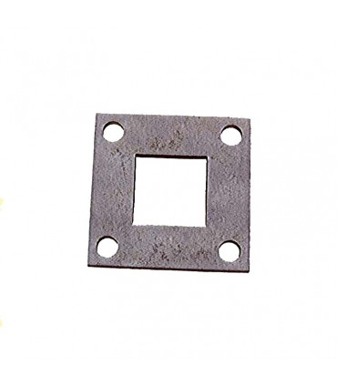 Plaque fixation 80x80x5mm trou 35x35mm