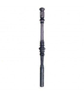 Poteaux en fonte 1150mm base rond de ø60mm partie basse à sceller