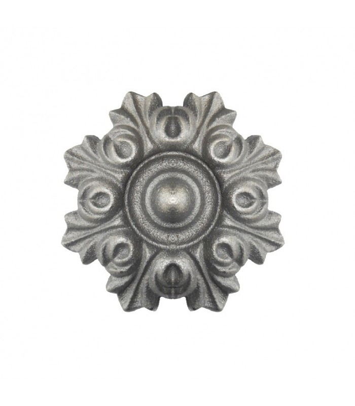 Rosace fonte Ø100mm épaisseur 22mm décoration pour portails et portillons