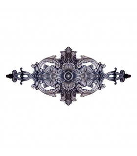 Palmette fonte 720x350mm épaisseur 60mm maximum pour portails grand modèles