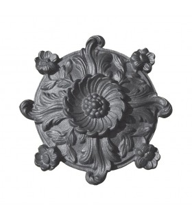 Palmette fonte H165mm  x 165mm