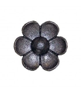 Rosace fonte Ø58mm épaisseur 13mm pour décoration de structures métal