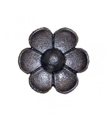 Rosace fonte Ø58mm épaisseur 13mm pour décoration de structures métal