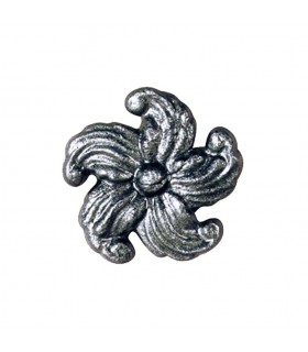 Rosace acier 68x68mm épaisseur 10mm décoratives pour structures métal