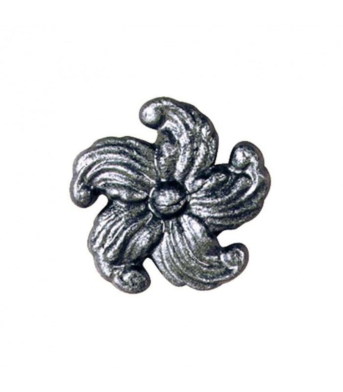 Rosace acier 68x68mm épaisseur 10mm décoratives pour structures métal