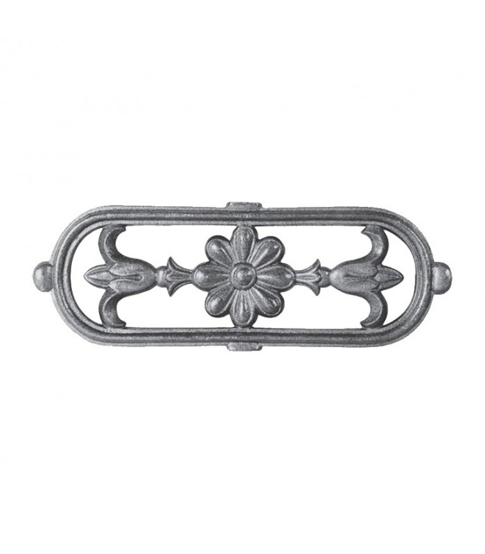 Décoration fonte double face 310x110mm habillages d'appuis de fenêtres