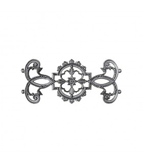 Décoration fonte double face 460x200mm pour appuis de fenêtres