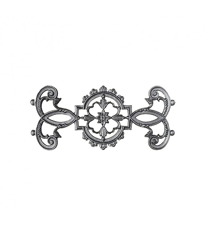 Décoration fonte double face 460x200mm pour appuis de fenêtres