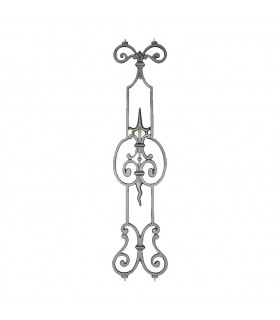 Décoration fonte H890mm x 200mm